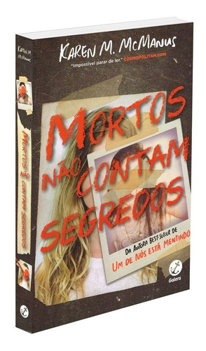 Mortos não contam segredos, de McManus, Karen M.. Editora Record Ltda., capa mole em português, 2019