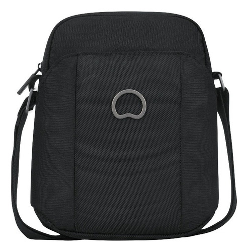 Mini Bag Vertical 1 Cpt Tablet 7,9 Delsey Picpus Color Negro Diseño De La Tela Poliéster 600d