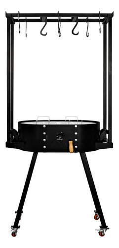 Fogonero Modelo F-70 Con Estaca Y Perchero - Grillcorp