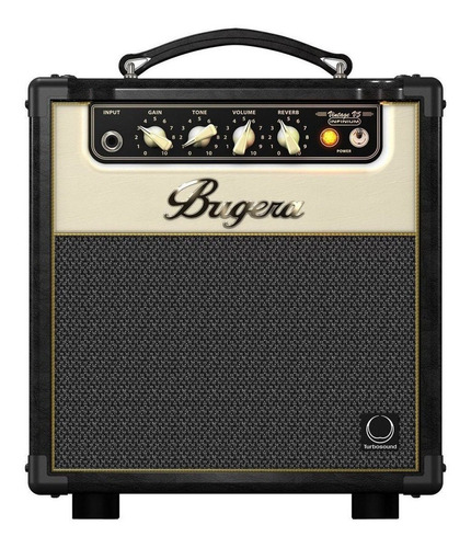 Amplificador Bugera Infinium V5 Valvular para guitarra de 5W color negro 220V