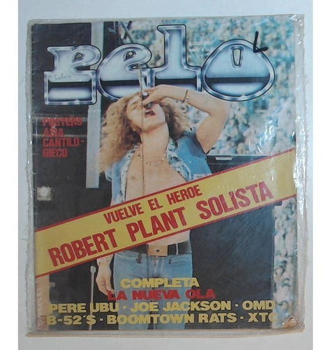 Revista Pelo 170 (tapa Robert Plant)