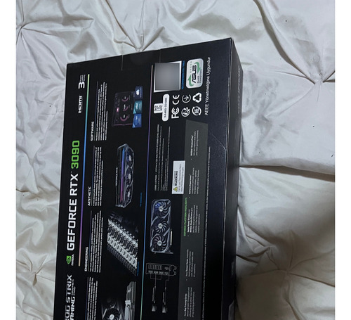 Asus Rog Strix Geforce Rtx 3090-o24g-gaming 24gb (Usado)