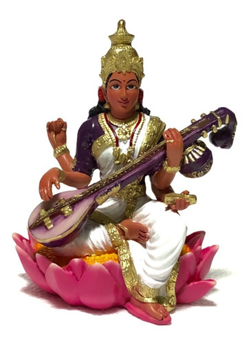 Saraswati Diosa De La Esencia Y El Ser, Resina Mantralizada