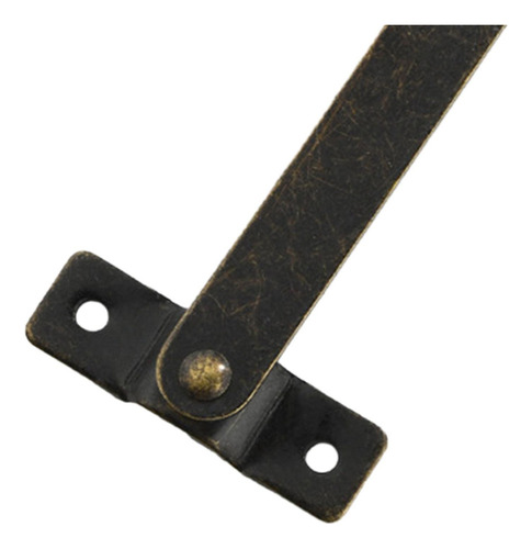 C-f 3 Bisagras De Soporte De Tapa, Metal De Bronce Antiguo