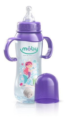Biberón Baby Sensitive Anticólico Moby