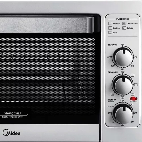 Imagen 4 de 4 de Horno Eléctrico Midea To-m240sar2 40 Litros Con Convección