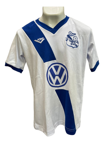 Jersey Retro Del Club Puebla De Los 90s Manga Corta