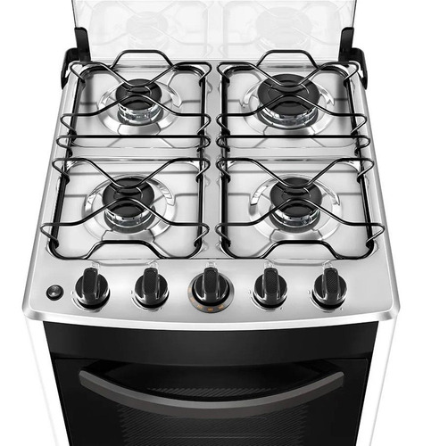 Cocina Continental A Gas 4h Horno 57l Perillas En Mesada Loi
