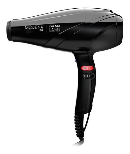 Secador De Pelo Ga.ma Italymodena Ion System C Blanco