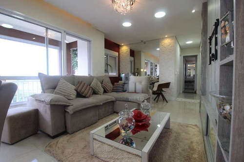 Imagem 1 de 30 de Century Plaza Residence: Apartamento Mobiliado Com 3 Suítes, Varanda Gourmet, À Venda, 107 M² Por R$ 800.000 - Vila Homero Thon - Santo André/sp - Ap1183