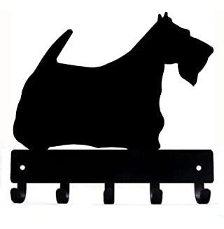 The Metal Peddler Scottish Terrier Scottie Dog   Ganchos Par