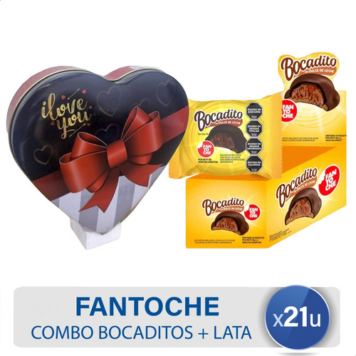 Bombones Fantoche Bocadito pack x 21