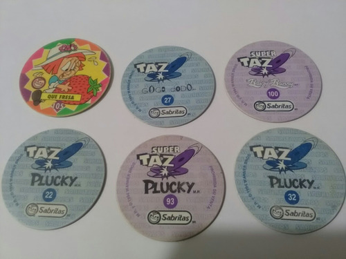 Tazos Tiny Toons Faltantantes