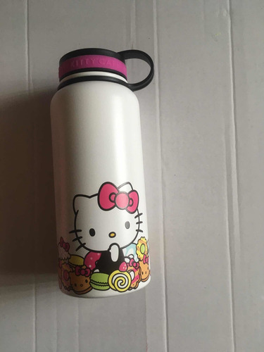 Bote Para Bebidas Calientes Hello Kitty Café (Usado)
