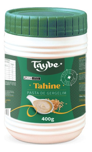 Tahine - Pasta De Gergelim 400g - Taybe