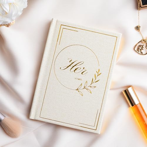 Los Libros De Votos De Boda De U&i Para Él Y Ella, Elegantes