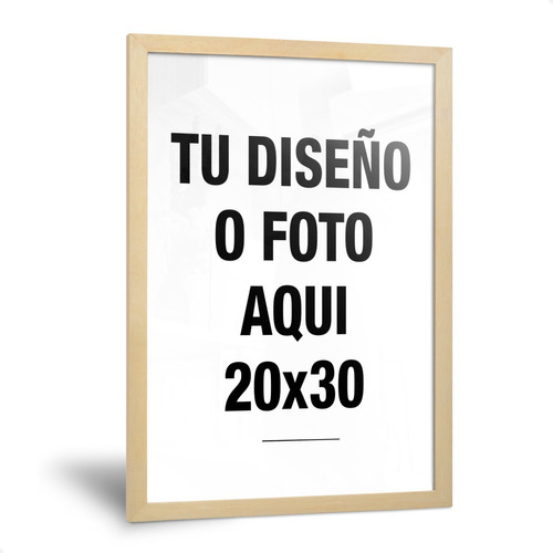 Cuadro Enmarcado Con Foto Impresa Personalizada 20x30cm