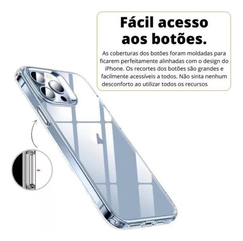 Capa Capinha Anti Impacto Para iPhone 14 15 Pro Max