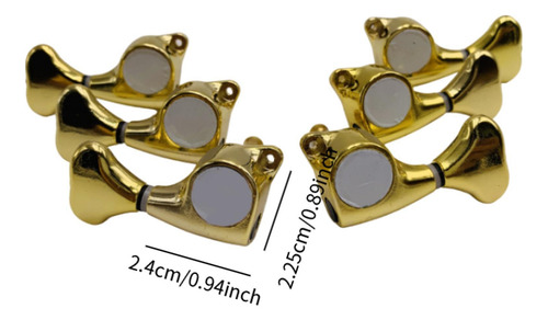 6x Perillas De Afinación De Cuerdas De Guitarra Clavijas De