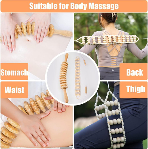 Maderoterapia Reafirmar Masajeador Corporal Masaje Terapia