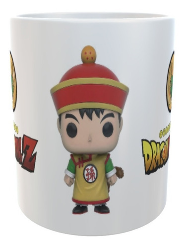 Taza Cerámica Gohan Niño Dragon Ball Z Funko Pop Sublimada