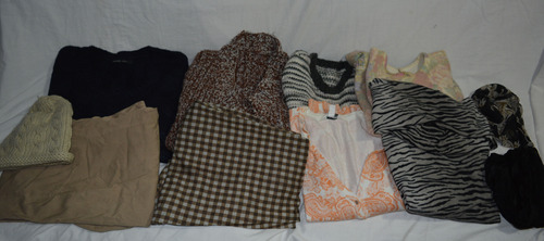 Lote De Ropa Mujer 8 Prendas Y Accesorios Talle M 