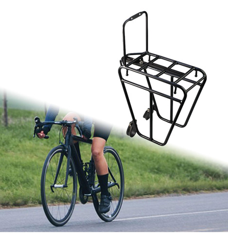 Portaequipajes Delantero Para Bicicleta, Portaequipajes Con