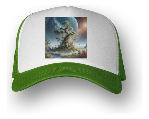 Gorra  Flora Fauna Imagen Del Futuro Natural