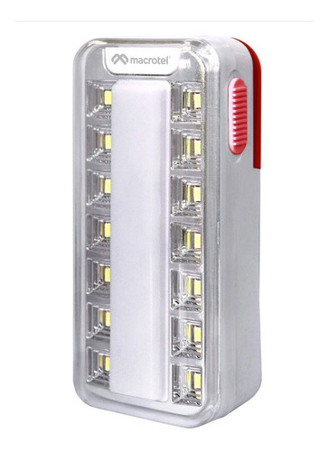 Foco Led Recargable Luz Emergencia Auxiliar 14 Leds Ms-2600