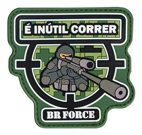 Patch do Símbolo da Força Tática 5x5 (Produto Controlado com Funcional)