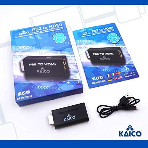 Edición Kaico - Conversor Hdmi Para Playstation 2 Ps2 - Ps2