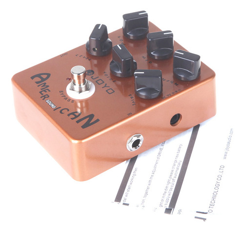 Simulador De Pedales De Efectos American Joyo Sound Guitar