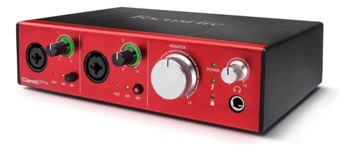 Interfaz de audio Focusrite Clarett Thunderbolt 2Pre 127V