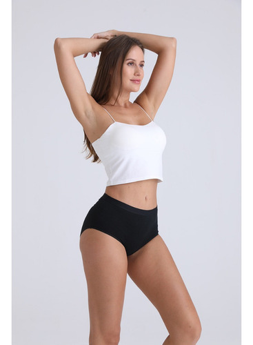 6 Packs Calzoncillos De Algodón De Talla Grande Para Mujer