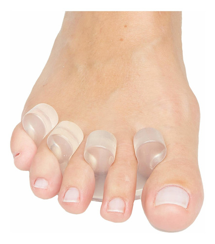 Zentoes Separadores De Dedos De Gel Para Pedicura, Esmalte D