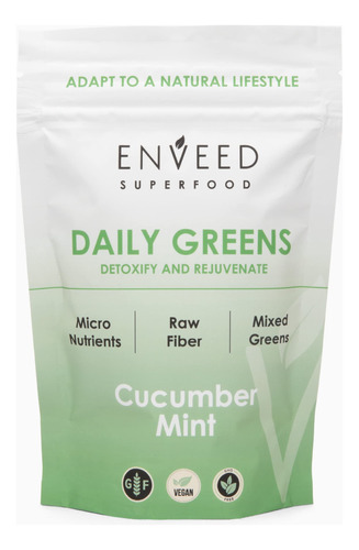 Enveed Superfood Daily Greens | Polvo Orgnico: Espirulina, C