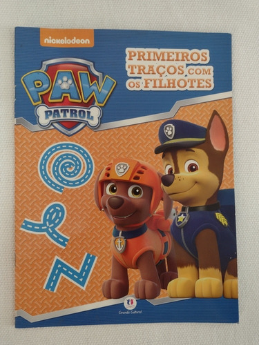 Primeiros Traços Com Os Filhotes - Nickelodeeon Paw Patrol C 02207 (Usado)