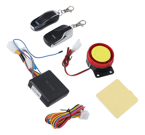 Kit De Alarma Antirrobo Para Motocicleta, Control Remoto Uni