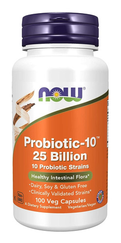 Now Foods Probióticos 25 Billon