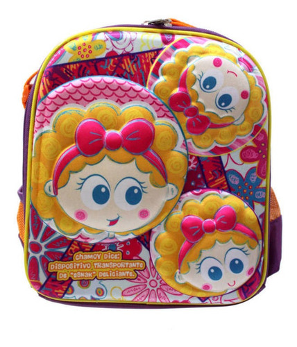 Lonchera 3d Eva Infantil Niña Distroller Chamoy