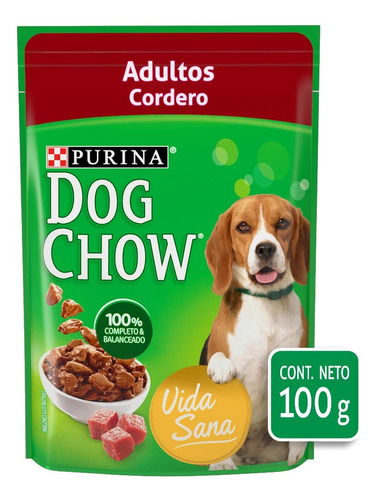 Dog Chow Adulto Cordero 100 G