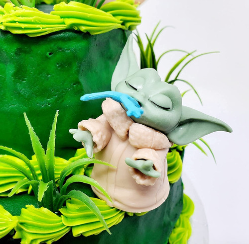 The Mandalorian Child Grogu Baby Yoda - Decoración Para Tart