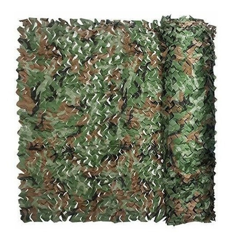 Red De Camuflaje Para Camping Caza Deco 2x1.5m Verde Camufla