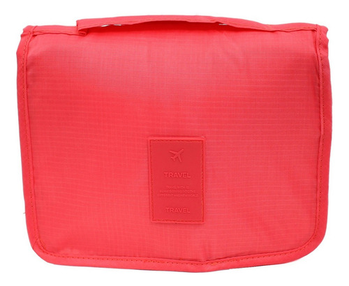 Neceser De Viaje Con Gancho Organizador De Articulos Basico Color Fucsia