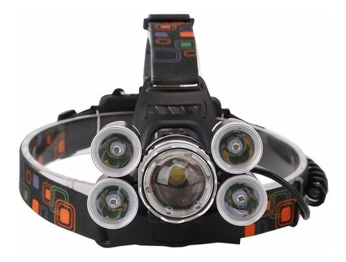 Linterna Led Cintillo Cabeza Led T6 Cree Recargable 10000 Lm
