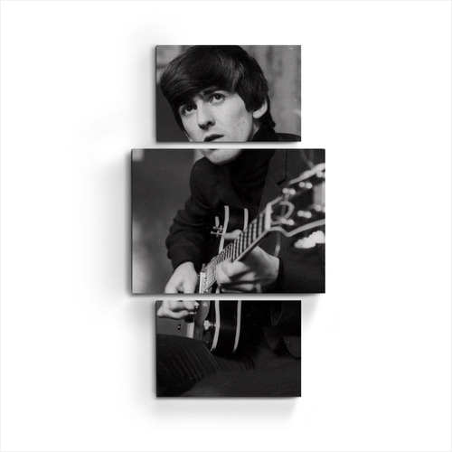 Cuadros Tripticos Decorativos The Beatles George Harrison