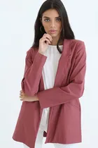 Comprar Blazers Saco Chaqueta Largo Clásico Elastizado Mujer
