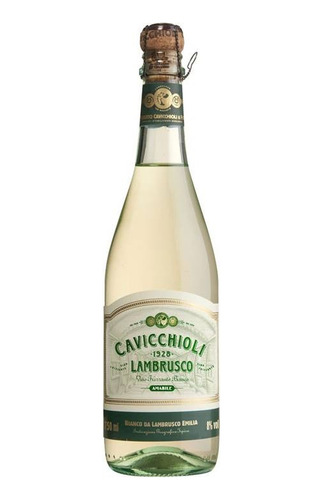 Lambrusco Cavicchioli Branco Suave 750ml - Vinho Italiano