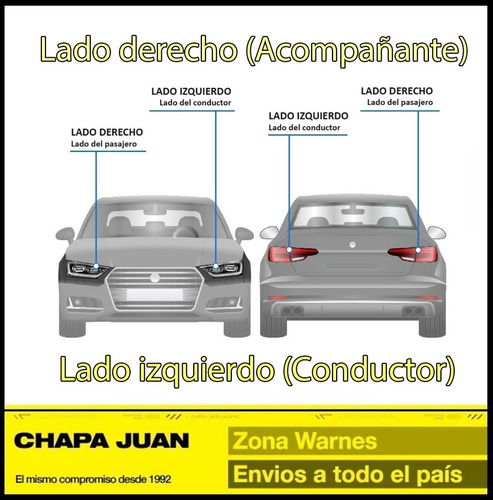 Banda Paragolpe Volkswagen Up 2017 2018 2019 2020 2021 C/aux