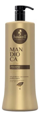 Haskell Mandioca Sh+cond 1l+ Máscara 500g+ Leave In 240g